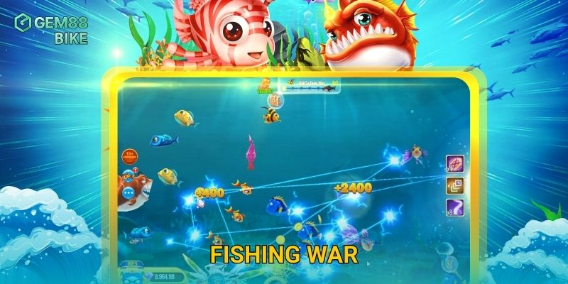 Fishing War Gem88 – Tham Gia Trận Chiến Săn Cá Kịch Tính Đầy Phần Thưởng